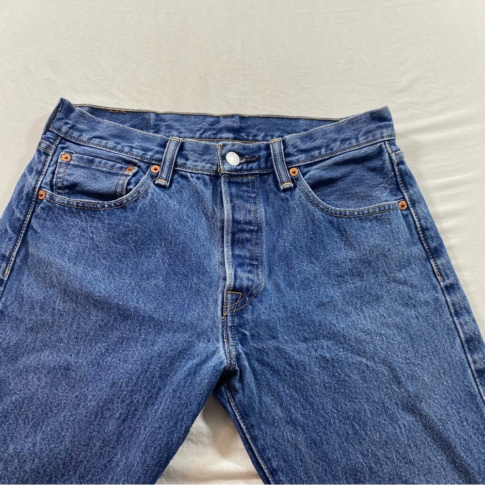 Levi's Blue Straight Jeans Classic Style Denim jeans - Picture 6 of 9